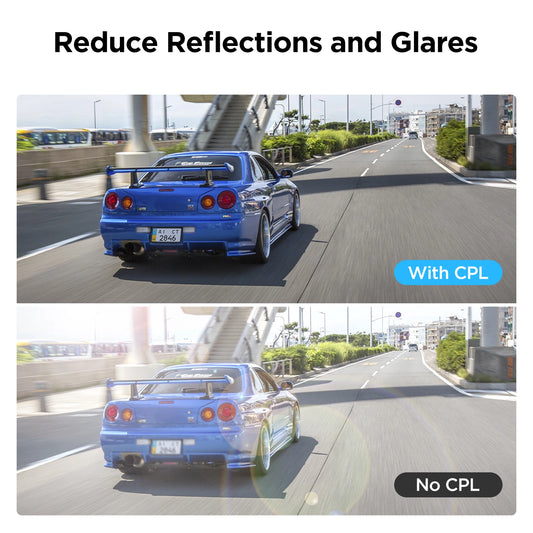 VIOFO CPL-200 Filter Lens Circular Polarizing Filters Lens Cover for A139/ T130/ A229PRO/A229PLUS/ WM1 Car Dash Camera
