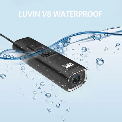 Motorcycle Camera Dash Cam Moto Dvr 1440P Video Recorder WiFi App Waterproof 2K Recording Night Vision for Motorcycle Luvin V8