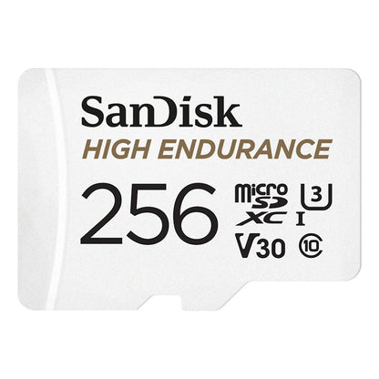 Original SanDisk High Endurance Micro SD Card MicroSDHC 32GB V30 C10 MicroSDXC 64GB 128GB 256GB Memory Card For Dash Camera
