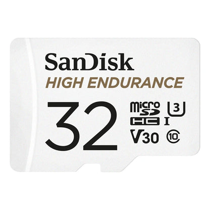 Original SanDisk High Endurance Micro SD Card MicroSDHC 32GB V30 C10 MicroSDXC 64GB 128GB 256GB Memory Card For Dash Camera