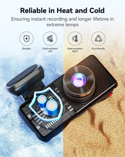 REDTIGER F17 Elite 4K Dash Camera 3 Channel Dash Cam 5.8Ghz Wifi GPS Full Night Color Touch Screen Voice Control Car Cameras HDR