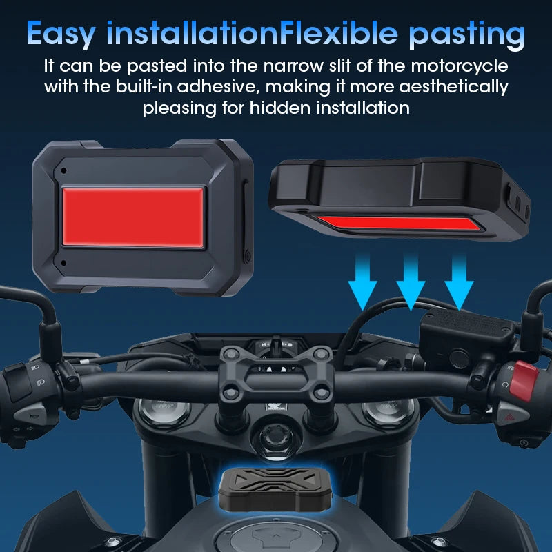 Dual 1080P Motorcycle DVR Full Body Waterproof Moto Camera WiFi Video Moto Dash Cam Front Rear Driving Video Recorder Black Box